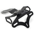 Black Steel Fender Eliminator License Plate Holder for KAWASAKI ZX-10R (16-20)