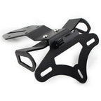 Black Steel Fender Eliminator License Plate Holder for KAWASAKI ZX-10R (16-20)