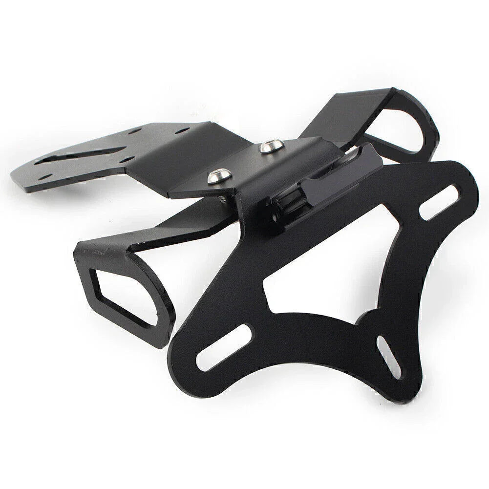 Black Steel Fender Eliminator License Plate Holder for KAWASAKI ZX-10R (16-20)