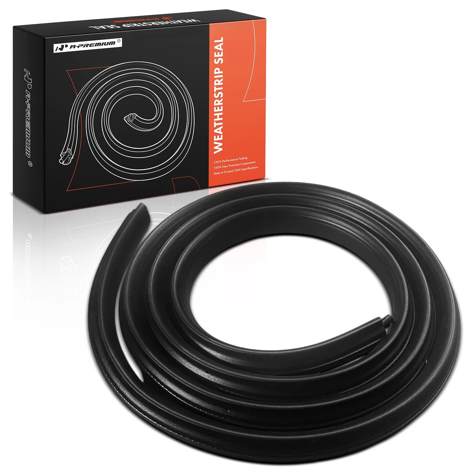 Set of 2 Rear Door Weatherstrip Seals for Chevrolet Tahoe GMC Yukon (2000–2006)