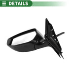 Left Side Door Mirror for Nissan Altima (2013–2018) Manual Folding Black