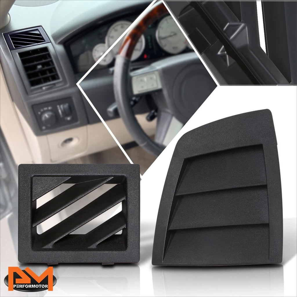 Set of 2 Snap On Interior Dash Air Vent Louver Covers for Magnum/Charger/300 (2005–2007)