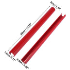 2pcs Red Front Grille Insert Stripes for BMW X3 F25 (2011–2018)