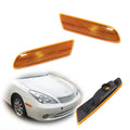 Set of 2 Amber Front Side Marker Light Housings for Lexus ES300 ES330
