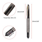Set of 2 Taper Bottom Thread Taps M5 x 0.5 for Automotive Use