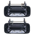 4pc Front/Rear Left & Right Outer Door Black for Toyota LC J80 (1990–1998)