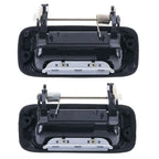 4pc Front/Rear Left & Right Outer Door Black for Toyota LC J80 (1990–1998)
