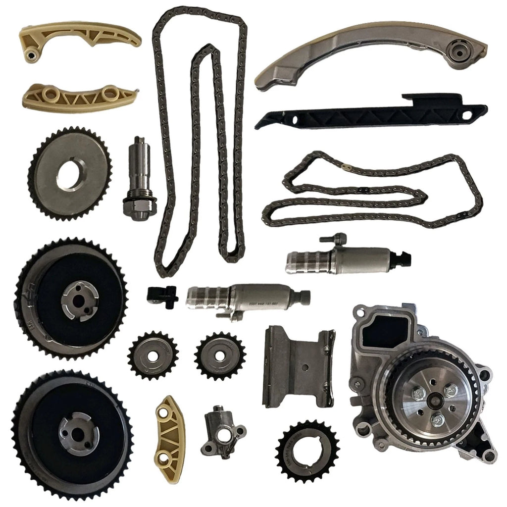 Engine Timing Chain Kit with Water Pump for Buick Regal, Chevy Cobalt, Pontiac 2.2L (2000–2010)