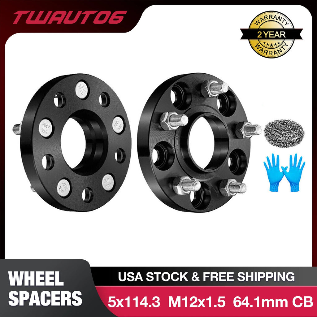 20mm Hubcentric Wheel Spacers for Honda Civic Acura TL RSX (2001–2006)