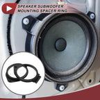 2X Speaker Spacer Ring Adaptor for Chevrolet Avalanche (2007–2020) 6.5" ABS