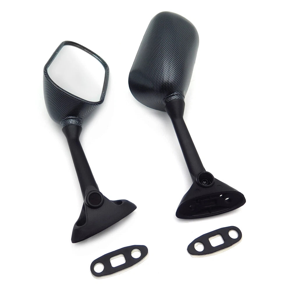 OEM Replacement Mirrors for Suzuki GSXR 600 750 (2004–2005) Carbon