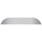 Trailer Fender Back Steel for Tandem Axle (9 x 72) Teardrop Weld-on