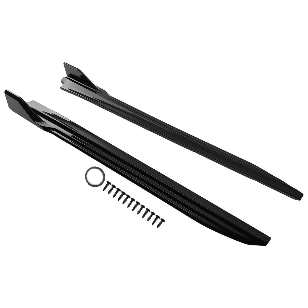2X Gloss Black Side Skirts Kit for BMW X5 F15 (2014–2018)