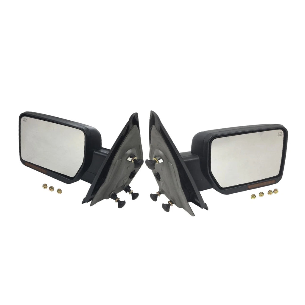 Set of 2 Power Heated Turn Signal Mirrors for Ford F-150 (2009–2010) 9L3Z17683CB