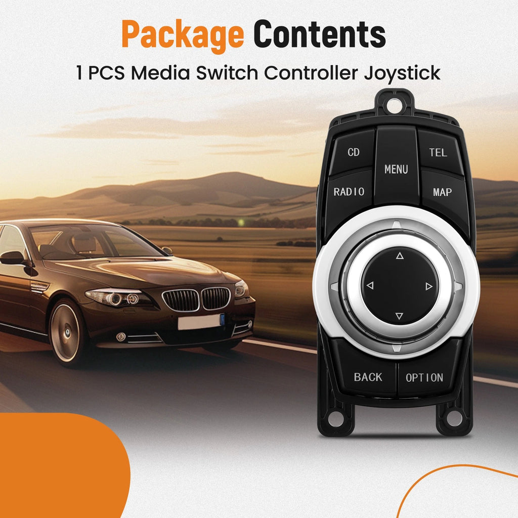 Media Switch Controller Joystick for BMW F01 F02 F07 F10 F25 (9206444)