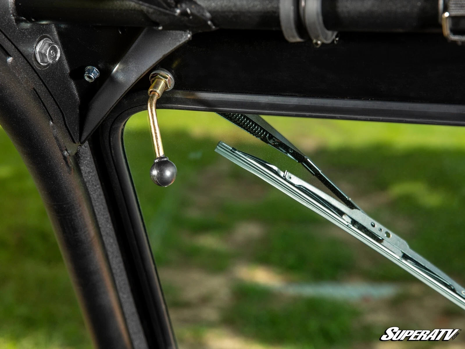 SuperATV Glass Windshield for Kawasaki Teryx KRX 1000 (2020–2023)
