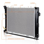Aluminum Core Radiator for Jeep Grand Cherokee 4.0 AT (1993–1997) DPI-1396