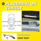 Passenger Exterior Door Handle for Honda Accord (2013–2017) & Honda Pilot (2017–2020) EPY