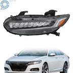 LED Headlight Chrome Housing for Honda Accord (2018–2021)