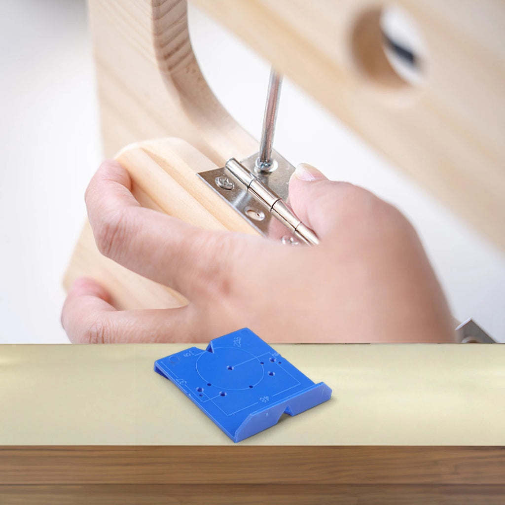 Hinge Drill Guide Hole Locator for Cabinets (35mm, 40mm)