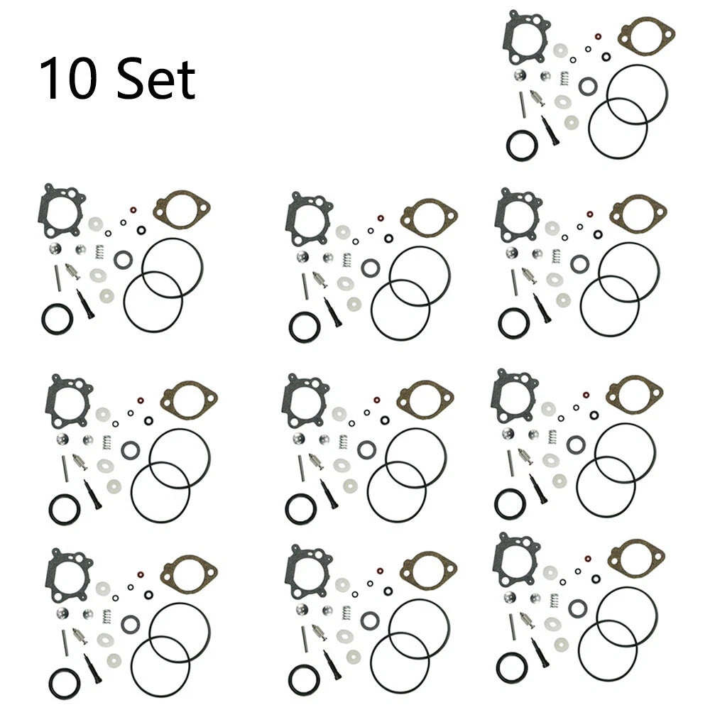 Set of 10 Carburetor Repair Kits for B&S 492495 493762 498260