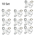 Set of 10 Carburetor Repair Kits for B&S 492495 493762 498260