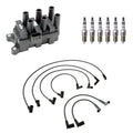 Set of 6 Denso Ignition Coil Wires & NGK Iridium Spark Plugs for Ranger 3.0 V6