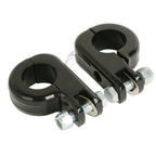 1 1/4" Highway Engine Guard Foot Pegs for Harley Sportster Touring