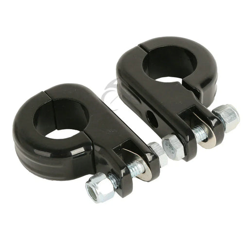 1 1/4" Highway Engine Guard Foot Pegs for Harley Sportster Touring