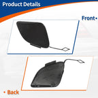 Tow Hook Cover for Mercedes-Benz CLA W117 (2014–2019) No.A1178851300 Black