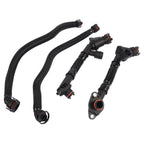 Set of 4 Breather Hoses for BMW 550i 650i 750i X5 X6 (2008–2016)