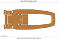 EVA Foam Teak Deck Floor Mat for Sportsman 247OE (2024)