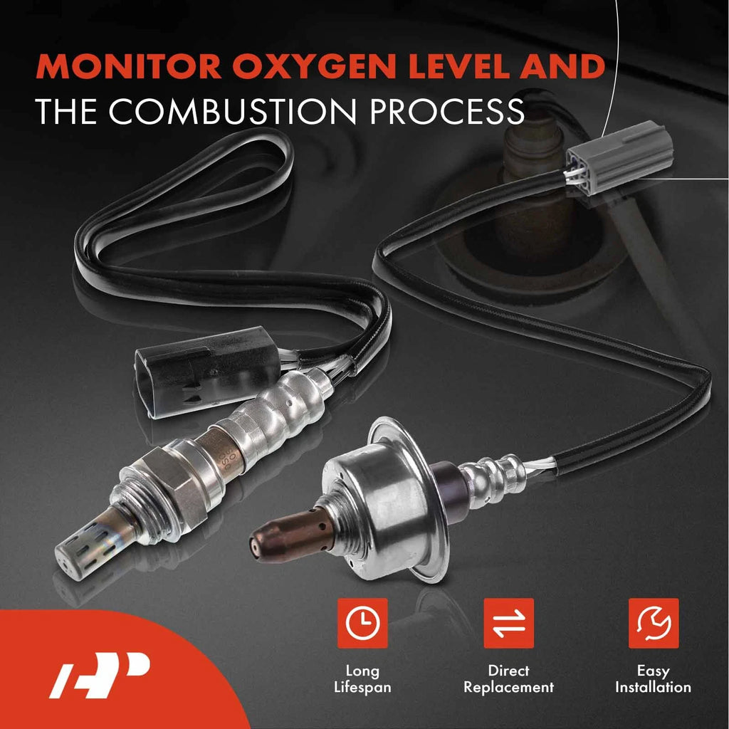 2X O2 Oxygen Sensors for Nissan Sentra (2009-2012)