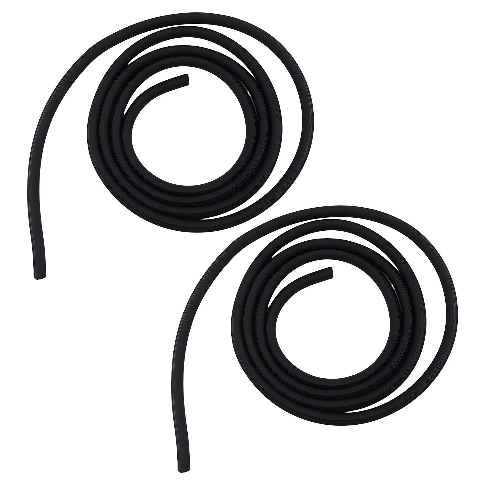 Set of 2 Front Door Window Belt Strips for Dodge Ram 1500-3500 (2002–2018) 55276286AA