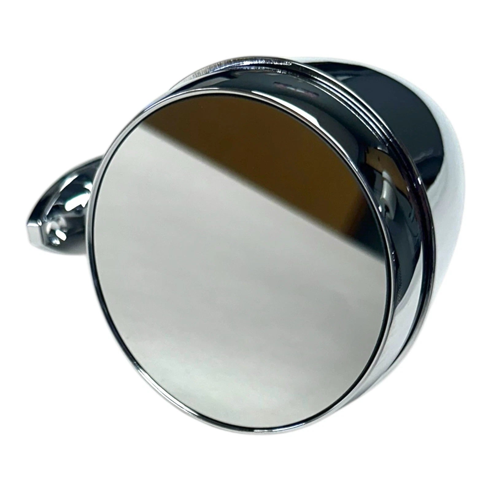 Driver Side Chrome Long Base Bullet Mirror for Ford Mustang (1965–1968)