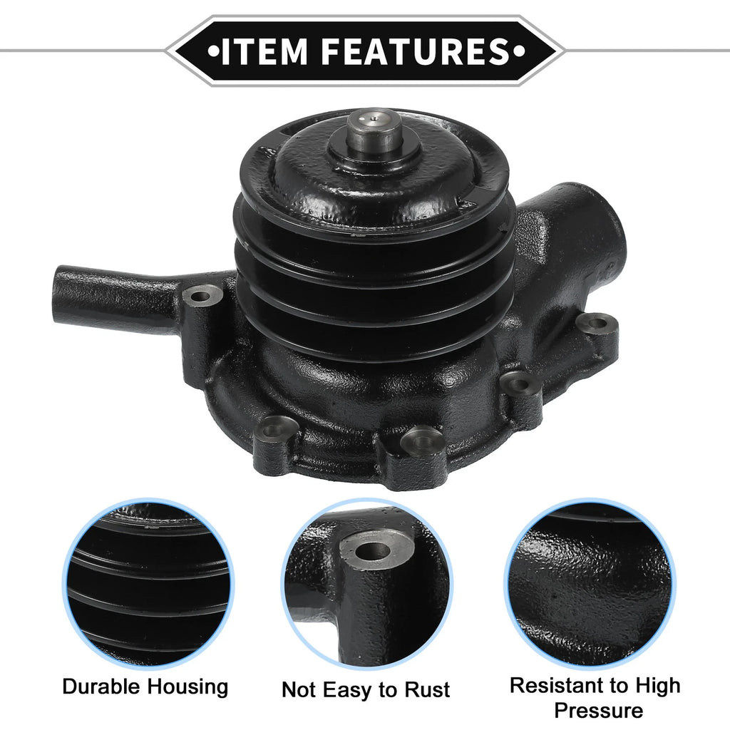 Water Pump with Gasket Kit for Mitsubishi Forklift FD100 (6D16)