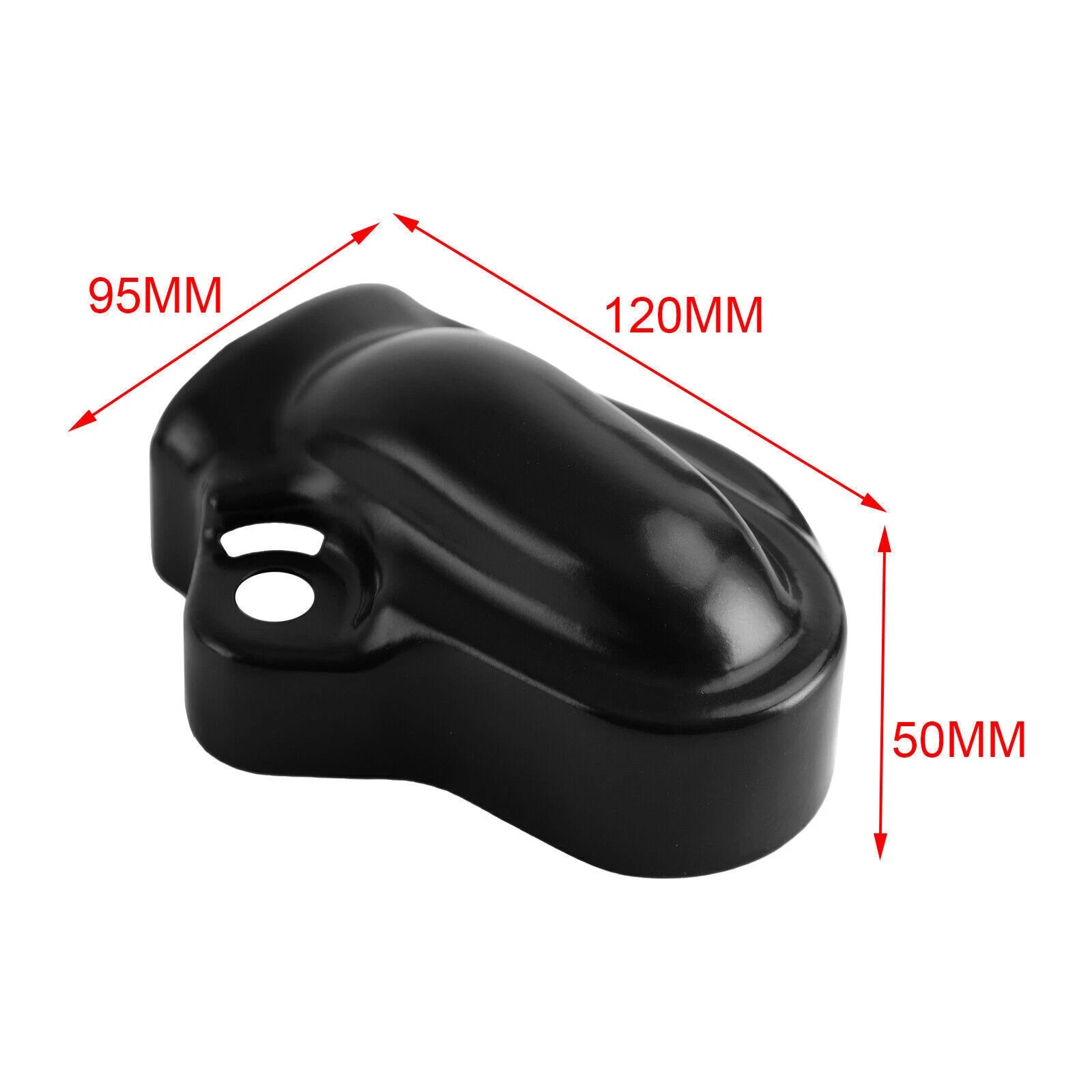 Set of 2 Rear Bar Shield Axle Nut Covers for V-Rod VRSC Night Rod (2002–2017)
