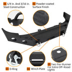Off-road Steel Front Bumper with Winch Plate for Chevy Silverado 1500 (2007–2013)