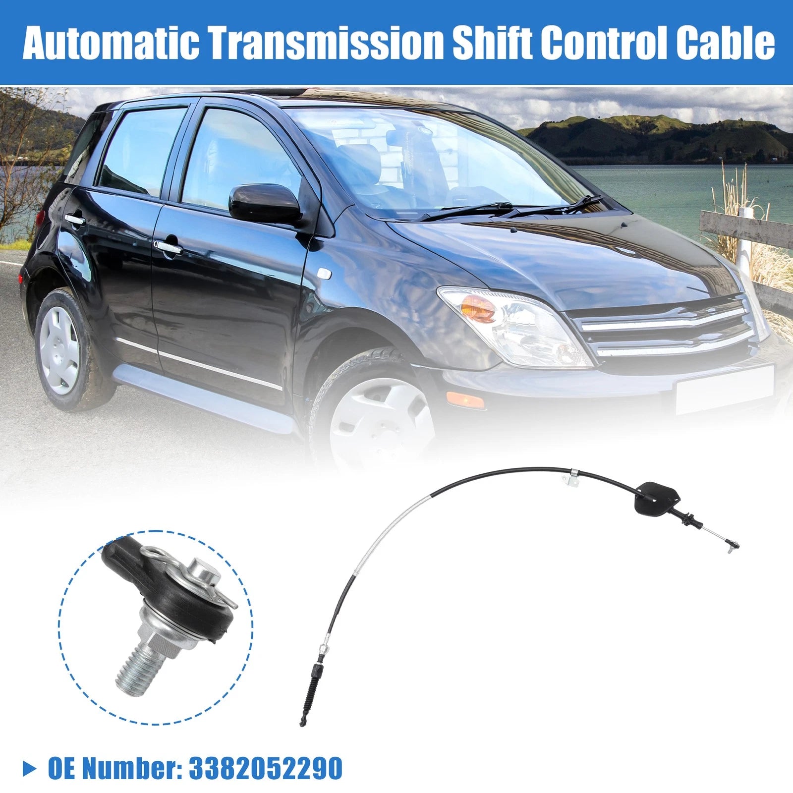 Transmission Gear Shift Cable No. 3382052290 for Toyota Echo, Scion XA, XB (2000–2005)
