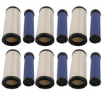 Set of 6 Replacement Air Filters for Bobcat 331E 331G 334 337 341