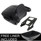 Trunk Backrest Pad Mount Rack for Harley Touring Road Glide (2014–2026)
