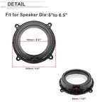 Set of 2 Speaker Spacer Rings for Mazda 8" to 6.5"