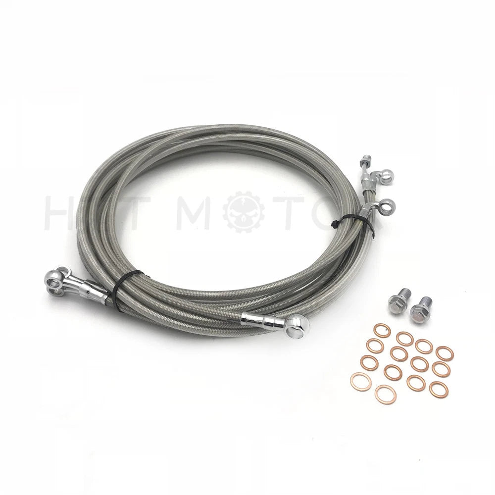 Clutch Cable for Harley Touring (2014–2017) - 10-12" APE, ABS, Stainless
