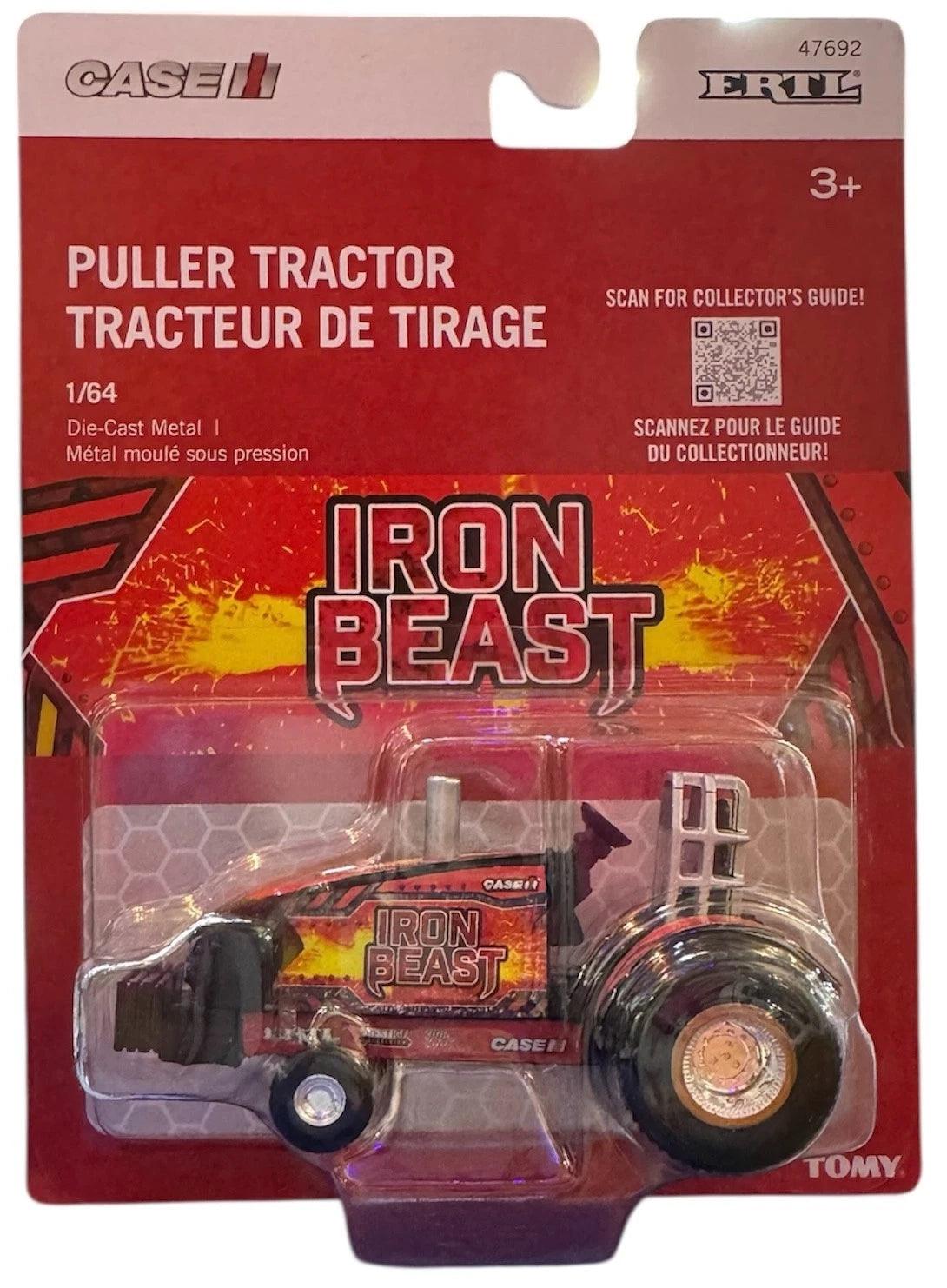 1/64 Vintage Pulling Tractor for International "Iron Beast"