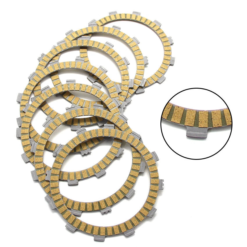 Clutch Friction Disc Plate Kit for Yamaha XVS650 V-Star Custom (1998–2017)