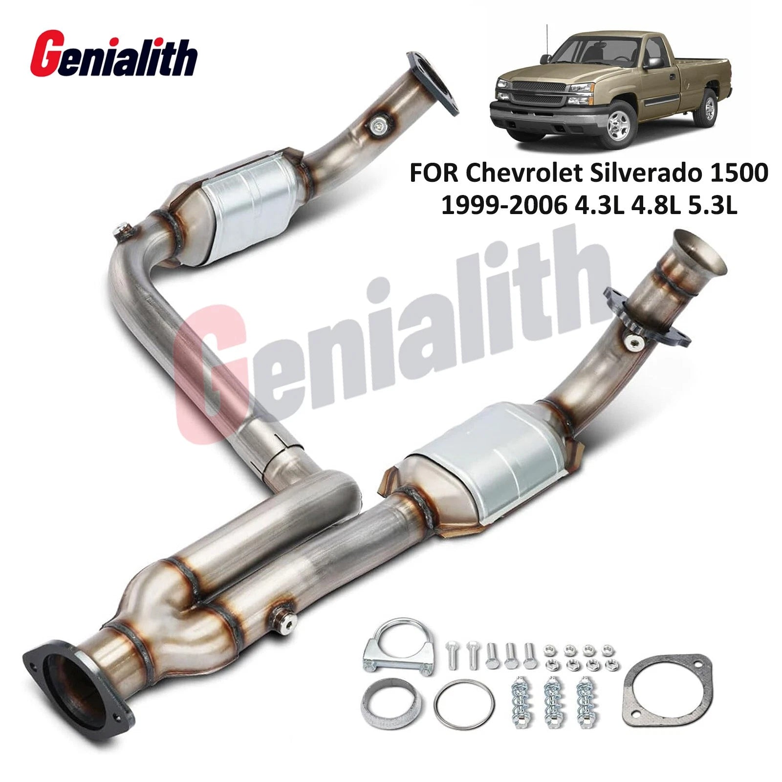 Catalytic Converter for Chevy Silverado 1500 2500 (1999–2006) 4.3L 4.8L 5.3L V8