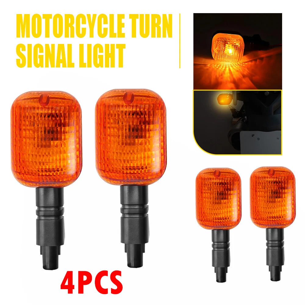 4X Rear Turn Signal Indicator for BMW F650GS F650CS F650ST G650GS (2000–2018) Amber