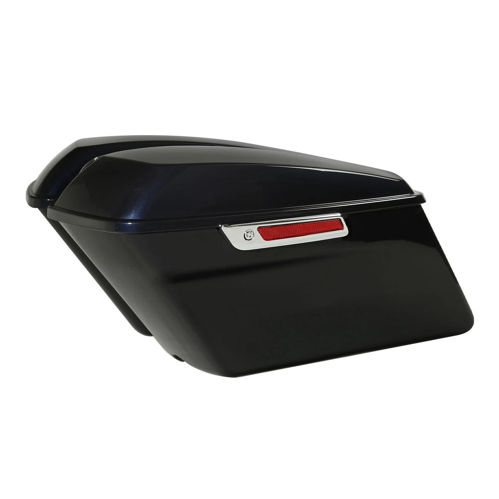 Hard Saddlebags for Harley Touring Road Street Glide (2014–2024) Midnight Blue