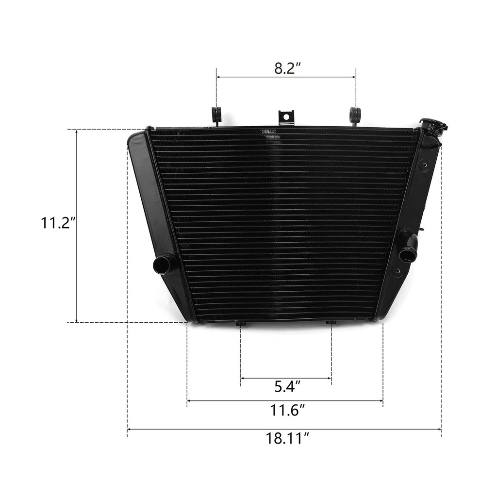 Engine Radiator Cooler for Suzuki GSX-R1000 (2009–2016) Aluminium