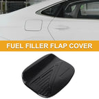 Fuel Tank Door Cap for Mitsubishi Outlander (2013–2021) Carbon Fiber Black